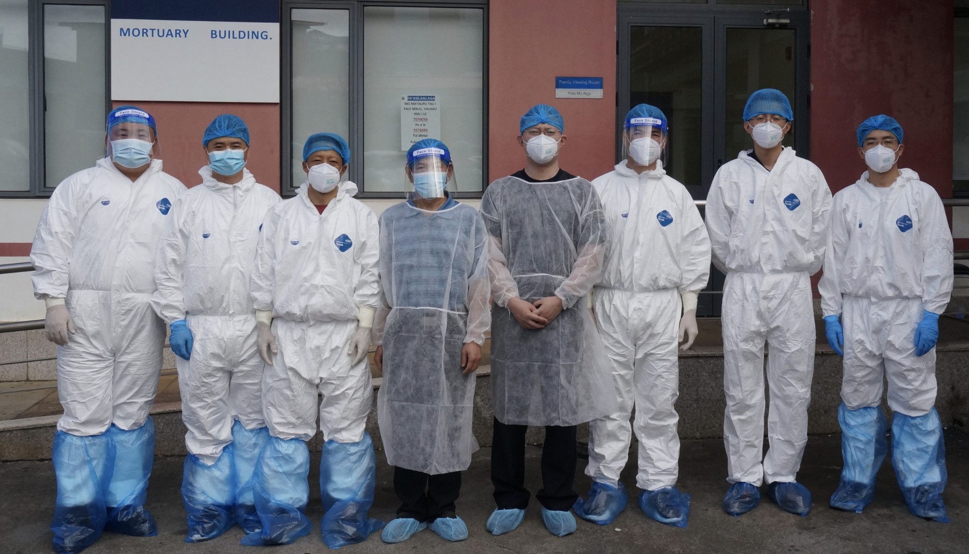 Protective PPE Suits — Mortuary Services
